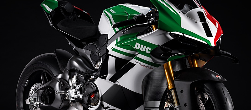 Panigale V4 Tricolore Banner